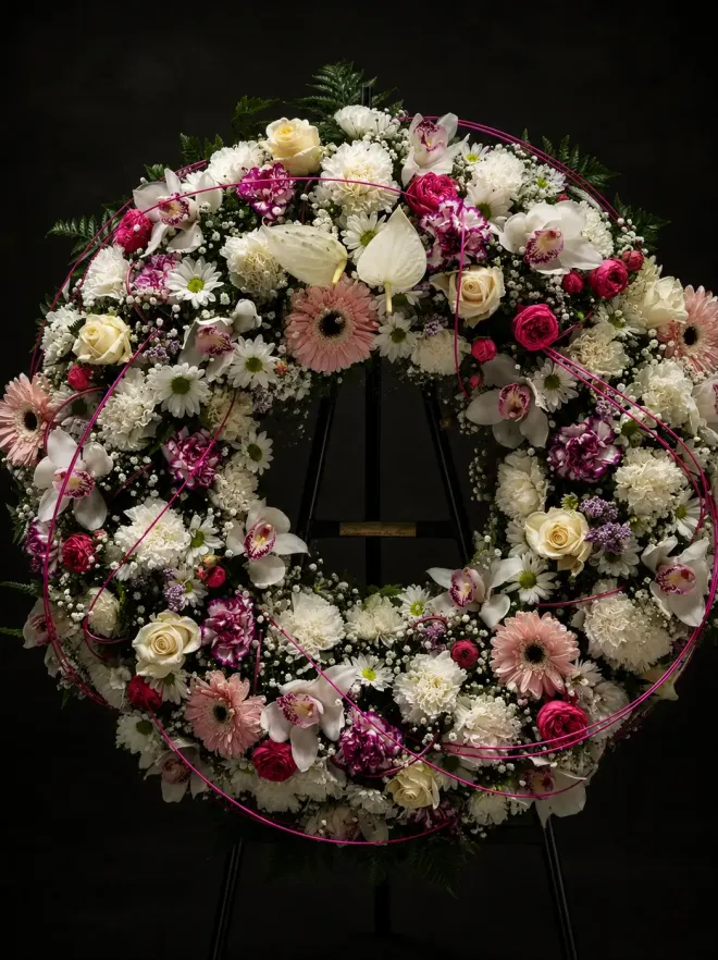 Buy funeral flowers Harmony in Marbella