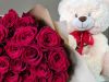 35 rosas con peluche, MyFlower, 35 roses with teddy bear