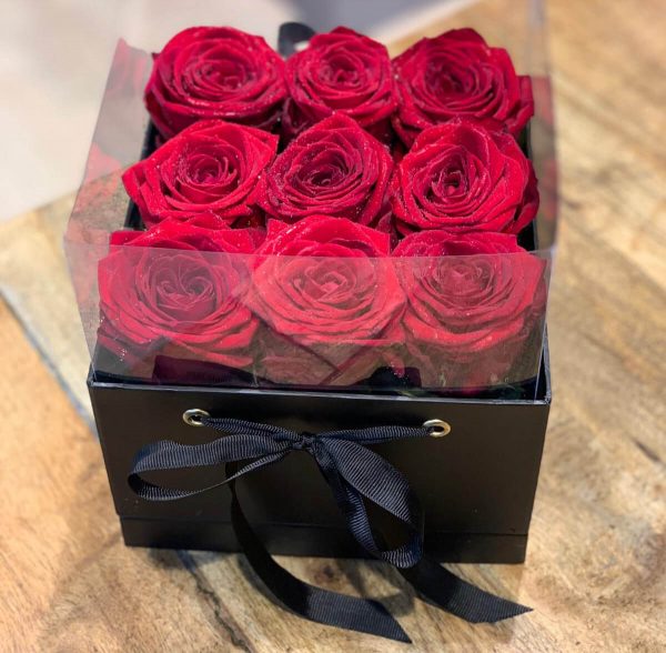 box with roses Marbella MyFlower